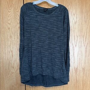 Champion Charcoal Heather Long Sleeve Tee